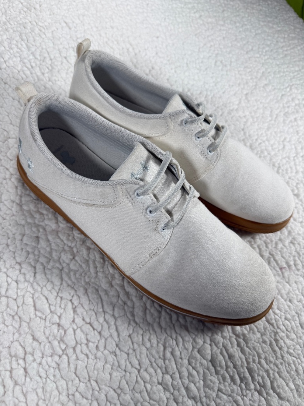 Under Armour UA U Street Encounter White Canvas Men 9.5